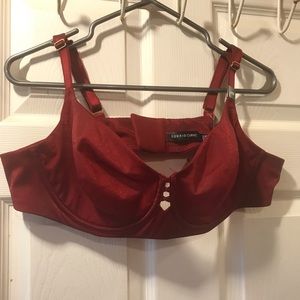 NWT 44B TORRID UNLINED DEMI BRA